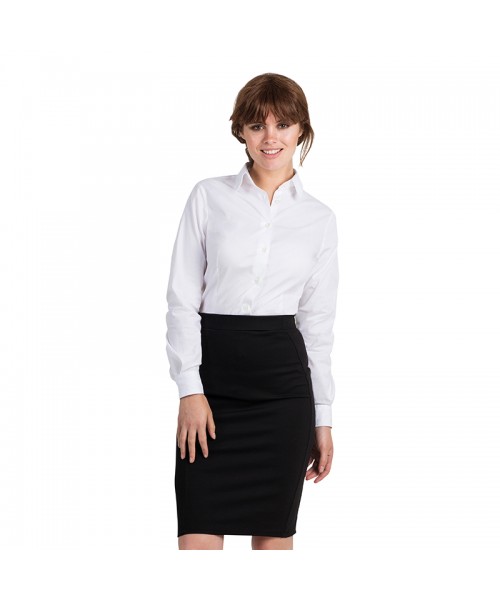 Plain tie LSL /women Black B&C 135 GSM